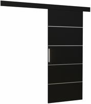 Durys ADRK Tony 96, stumdomosioms vidaus durims, 205 cm x 205 cm, juoda sp.