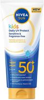 Losjonas įdegio priežiūrai kūnui/veidui Nivea Sun Kids SPF50+, 100 ml
