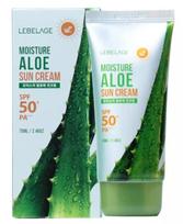 Kremas įdegio priežiūrai veidui Lebelage Moisture Aloe SPF50+, 70 ml