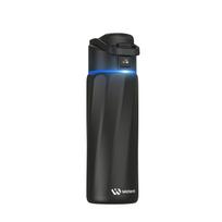 WaterH BOOST Smart Lid Water Bottle, 710 ml, Black (B003-24OZ-BK)