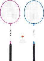 NILS eXtreme NRZ001 STEEL / BADMINTON SET 2 RACKS + Dart NI