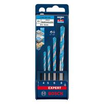 BOSCH CYL-9 MultiConstruction drill set, 4 pieces (O 4 / 5 / 6