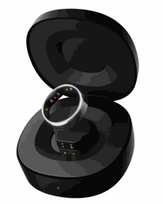 RingConn Gen 2 smart ring, Gold, size 11