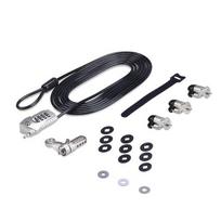StarTech.com Laptop/Desktop  AND  Peripheral Lock Kit, Theft-Deterring Security Lock, K-Slot, 10ft (3m) Steel Cable, 3x Devices, User-Resettable 4-Digit Lock - TAA