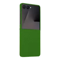 Tactical MagForce Aramid phone case with MagSafe support for Samsung Galaxy Z Flip 7 (F766), green