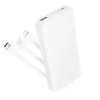 Borofone BJ79 Clever Power Bank | 10,000 mAh | USB-A, USB-C, Lightning | white