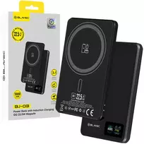 Blavec BJ-03 Ultra Slim 7,8mm (PBBJ03-MC5B) Power Bank | 5,000 mAh | 22.5W | USB-C, MagSafe | black