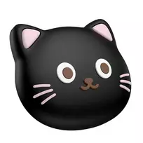 Hoco Locator compatible with Apple Find My  Cat shape E91D black