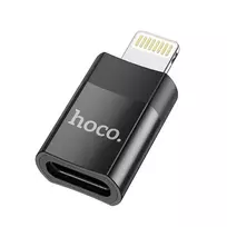 Hoco Adapter USB C to Lightning  UA17 black