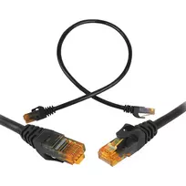 LTC 8P8C CAT6e UTP Connection network Cable (patchcord) 0.5m black
