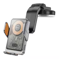 Hoco Wireless car phone holder  15 W windshield / dashboard HW8 black
