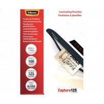 Laminavimo vokeliai FELLOWES 83x113 mm 125mic.