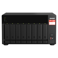 QNAP | 8-Bay QTS and QuTS hero NAS | TS-873A-8G | Up to 8 HDD/SSD Hot-Swap | AMD Ryzen | Ryzen V1500B Quad-Core | Processor frequency 2.2 GHz | 8GB | DDR4