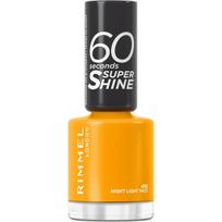 Rimmel London 60 Seconds Super Shine Nail Polish nagų lakas, atspalvis: 450 Night Light Haze, 8 ml