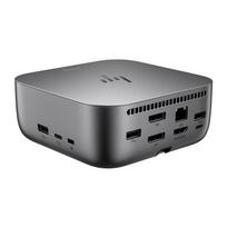 HP Thunderbolt 4 G6 Docking 100W | 2x USB-C (10Gbit/s), 2x USB-A (5Gbit/s), 1x USB-A (10Gbit/s), 1x HDMI 2.1, 2x DP 1.4, RJ-45 (2,5GbE) | 9X472UT#ABB | 5715063797136
