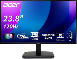 "Acer EK271 G" monitorius 27 colių (69 cm ekranas) "Full HD", IPS, 120 Hz HDMI, 75 Hz VGA, 4 ms (GTG), HDMI 1.4, VGA, "AdaptiveSync