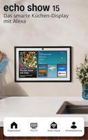 "Amazon Echo Show 15" (naujausios kartos) | "Full HD" 15,6 colių išmanusis ekranas su "Alexa", integruotu "Fire TV" ir "Alexa" nuotolinio valdymo pulteliu balsu