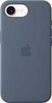 "Apple iPhone 17e" silikoninis dėklas su "MagSafe" - Jūros mėlyna