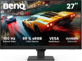 "BenQ" GW2790E 27 colių "Eye-Care" žaidimų monitorius, 100 Hz, 1920 x 1080p, IPS, integruotas garsiakalbis, sieninis laikiklis, plonas rėmelis, išmanusis ryškumo reguliavimas, 2 x HDMI, "DisplayPort
