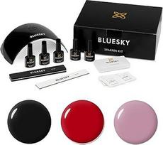 "Bluesky" profesionalus UV gelinio nagų lako ir lempos pradinis rinkinys