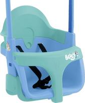 "Bluey Quadpod 4-in-1" augančios sūpynės, lauko žaidimų aikštelės kūdikių sūpynės su reguliuojamomis virvėmis ir saugos diržu, mažylių sūpynės sodams ir žaidimų aikštelėms, vaikams nuo 6 mėnesių iki 8 metų