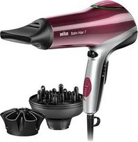 "Braun Satin Hair 7 Colour HD 770" - plaukų džiovintuvas - raudonas/juodas