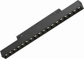 "Braytron" 48V LED Magnet Schienenleuchte Linear 3CCT 3000K-6000K, CRI≥90, 24° Spot, Aliuminis Schwarz, Magnetinis apšvietimas 48V Schienensystem, Wohnraum, Büro, Retail (18 W flach)
