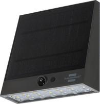 "Brennenstuhl" saulės šviesos diodų prožektorius SOL 1000 Plana/LED sieninis lauko šviestuvas su judesio jutikliu (saulės lempa IP54, 1000 lm, 4 skirtingi šviesos režimai, sutemų jutiklis, su baterija)
