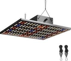 "Caluma" LED auginimo lempa "Force 150 W" - viso spektro augalų lempa su tikru 2,7 µmol/J - skirta augimui ir žydėjimui - tyli, efektyvi, "Plug & Play" - idealiai tinka nuo 60 x 60, 80 x 80 cm iki 120 x 60 cm