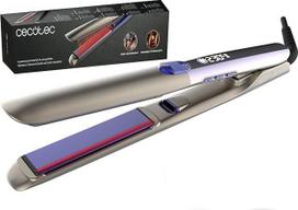 "Cecotec" plaukų tiesintuvas "Lisse i-Twerk Pro Elite" Infraraudonųjų spindulių ir vibracijos plokštelės Keraminė ir turmalino danga Joninė technologija Temperatūra 160-260 °C Greitas kaitinimas Ekranas