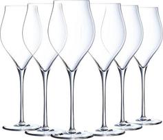 "Chef&Sommelier Exaltation" šampano fleitos 30 cl pagamintos Prancūzijoje - sustiprinta pakuotė - 6 vnt.