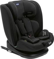 "Chicco Mokita I-Size" vaikiška kėdutė su "Isofix" sistema, skirta 76-150 cm ūgio, 10-36 kg svorio vaikams, tinka nuo 15 mėnesių, 1/2/3 grupė, su įdėklu, juoda