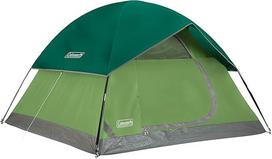 "Coleman Sundome" stovyklavimo palapinė su lietsargiu, 2/3/4/6 asmenų palapinė, pastatoma per 10 minučių, atspari oro sąlygoms, skirta stovyklavimui, festivaliams, kiemui, nakvynei ir kt.