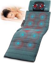 "Collector's Gallery" trigubo SPA masažo sistema: Viso kūno masažo čiužinys, Shiatsu vibracija, termoterapija, viskoelastinis, ergonomiškas, nuimamas, sulankstomas (įprastas)
