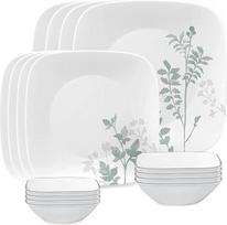 "Corelle Square Amalie" 16 dalių pietų rinkinys 4 asmenims