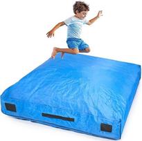 "Crash Pad" kilimėlis vaikams, didelis 152 x 152 cm arba 122 x 91 cm, "Crash Pad", didelis sensorinis kilimėlis autizmui, minkštas kilimėlis šokinėjimui ir šokinėjimui, sporto kilimėlis mokyklai ar namams, "Boulder Mat" kilimėlis
