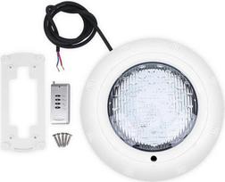 "Dioche" LED povandeninis šviestuvas, IP68 vandeniui atsparus reguliuojamas RGB baseino apšvietimas, povandeninis žibintas su kabeliais ir nuotolinio valdymo pulteliu, 18 W LED nardymo žibintai su 7 spalvomis, skirti fontanui, tvenkiniui, baseinui