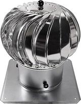 "Dospel Turbo" kamino priedas 150 200 Besisukantis vėdinimo priedas "Turbomax" (skersmuo 150)