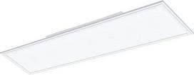 "EGLO Access Salobrena-A" LED lubinis šviestuvas, 1 lemputės sieninis šviestuvas, LED lubinis šviestuvas, pagamintas iš aliuminio ir plastiko, baltos spalvos, su nuotolinio valdymo pulteliu, keičiama spalvų temperatūra (šilta, neutrali, šalta), reguliuoja