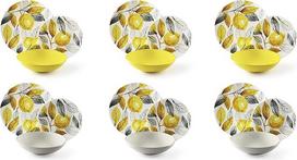 "Excelsa" 18 dalių pietų servizas "Lemon Grey