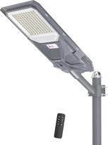"Gefolly SL-4600W" saulės gatvių apšvietimas su nuotolinio valdymo pulteliu, 6500K lauko prožektorius su judesio jutikliu, IP67 saulės žibintai, kelio apšvietimas, lauko apšvietimas sodams, garažams