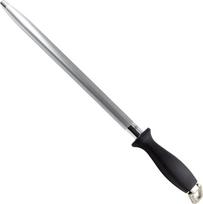 "Japan Knives" deimantinis audimo plienas su 30,5 cm ovalo formos nerūdijančio plieno strypu ir deimantine danga (grūdėtumas: 600), skirtas japoniškiems ir profesionaliems peiliams galąsti