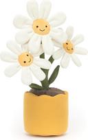 "Jellycat Amuseables" 13,5 colių "Daisy Pot" pliušinis gyvūnas Augalų gėlių pliušas Juokingas dekoras ir dovana