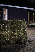 "Konstsmide" akumuliatoriniai lauko 240 LED žibintai ant juodo laido, 23,9 m - šiltai baltos spalvos