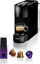 "Krups Nespresso XN1108 Essenza Mini" kavos kapsulių aparatas, 1260 W, juodas, 0,6 l