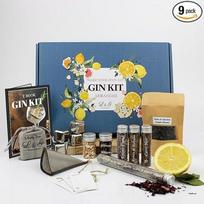 "L&G Explorer" rinkinys "Pasidaryk pats" džino su unikaliais prieskoniais - išskirtinis dėžutės rinkinys vyrams / moterims, originali dovanų idėja Kalėdoms, gimtadieniui, Valentino dienai, nepamirštama patirtis namuose