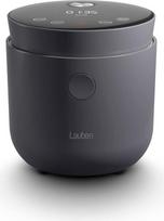 "Lauben" ryžių viryklė su mažo cukraus kiekio funkcija, 1,5 l talpa, atidėto paleidimo funkcija, palaikymo šiltai, vidinį indą galima plauti indaplovėje, neprideganti danga (antracitas)
