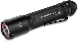 "Ledlenser TAC7R" taktinis žibintuvėlis, įkraunamas LED 3200lm, 10 režimų, įskaitant RGB ir stroboskopą, kelių lęšių technologija, iki 370 m spindulio nuotolis, USB-C, IP68 atsparus vandeniui, skirtas policijai, medžioklei, kariuomenei