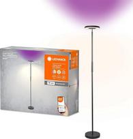 "LEDVANCE SMART+ WIFI FLOOR UPDOWN" sieninis ir grindų šviestuvas, juodas, 13,5 W, 2165 lm, reguliuojama balta ir spalvota šviesa, du šviesos šaltiniai, reguliuojamas apšvietimas, reguliuojamas apšvietimas, ilgas tarnavimo laikas, RGB šviesa, valdoma prog