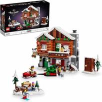 "Lego Icons" 10325 Alpių namelio modelio konstravimo rinkinys, dovana nuotykių ieškotojams ir lauko mėgėjams, smagus šeimos konstravimo projektas, sukonstruokite nakvynės ir pusryčių modelį, 10325
